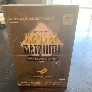 Pruvit KETO//OS NAT Banana Daiquiri Charged. 20 Servings New